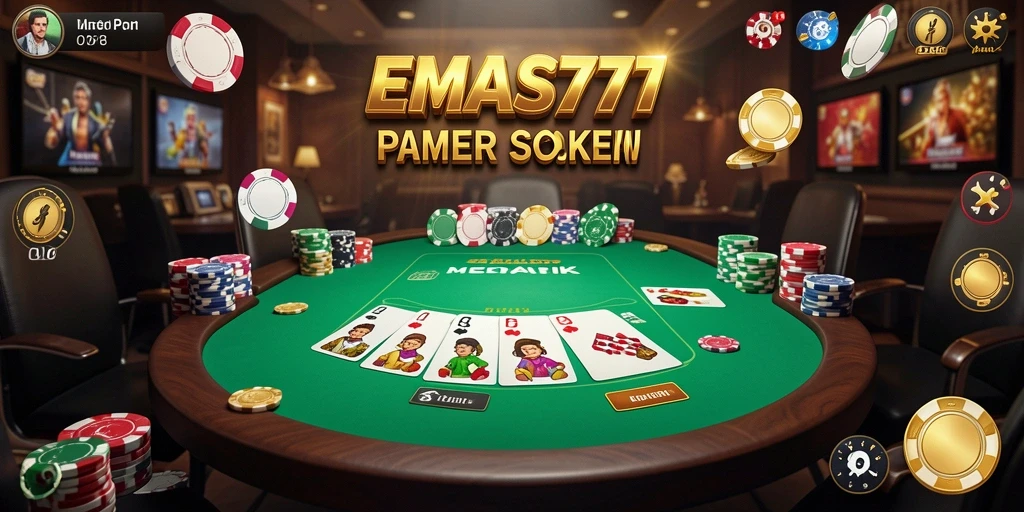 Tangkapan layar EMAS777 memperlihatkan suasana permainan Poker yang menarik.
