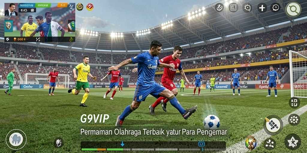 Tampilan permainan G9VIP yang seru dan menegangkan.