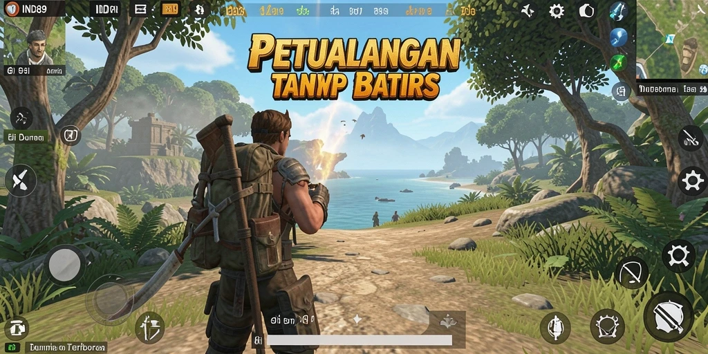 Gameplay <strong>IND89</strong>, menjelajahi dunia yang luas dan indah.