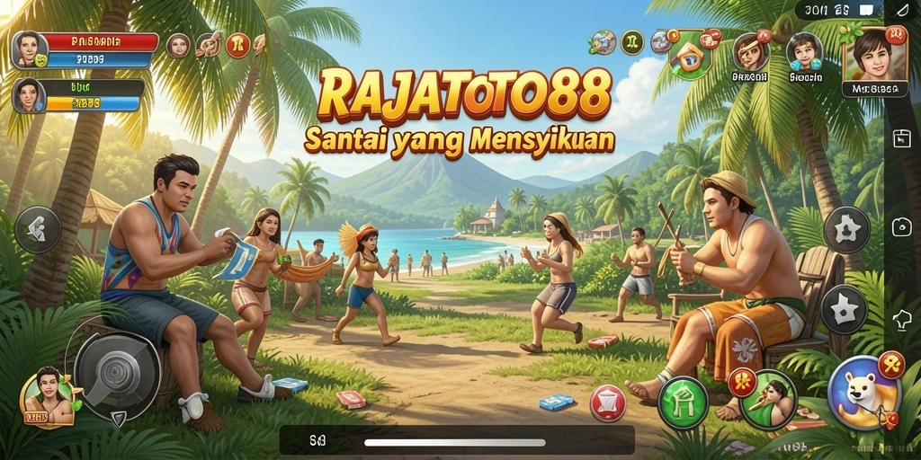 Screenshot RAJATOTO88 menampilkan gameplay santai yang seru.