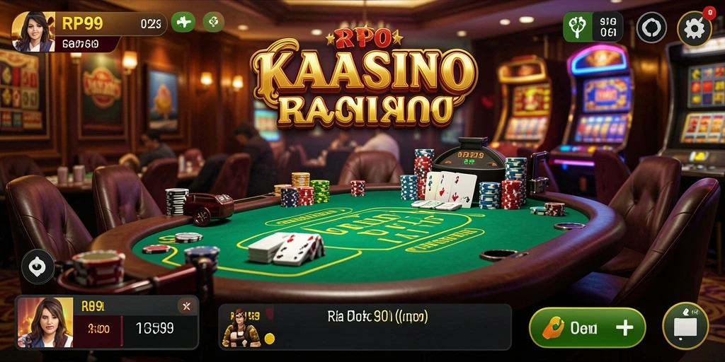 Tampilan gameplay Kasino yang mendebarkan dan interaktif di RP99.